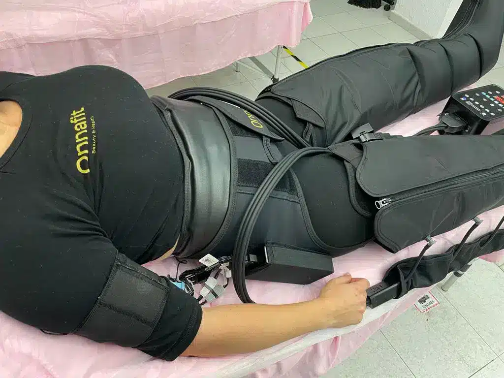 Utilizacion de la electroestimulación