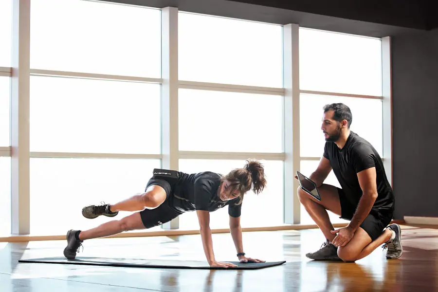 abdominales con electroestimulacion muscular