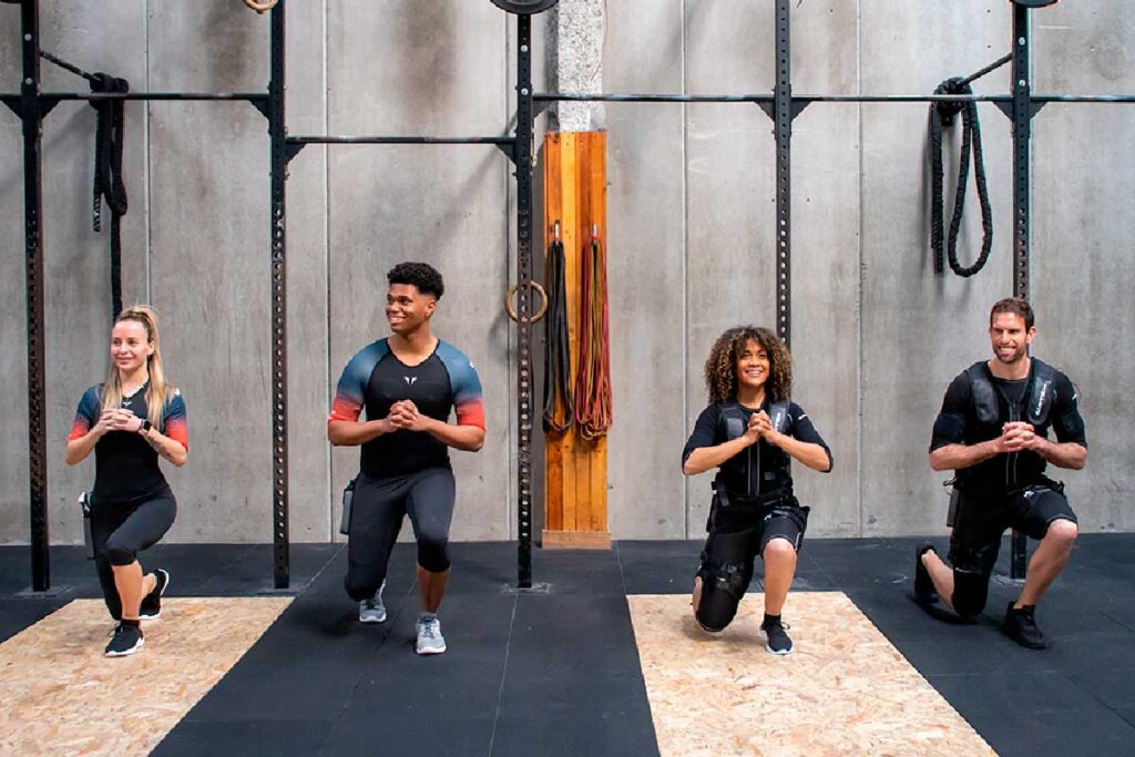 Électrostimulation et compléments sportifs pour l'entraînement